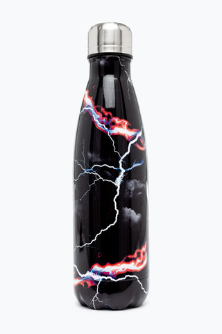 HYPE UNISEX BLACK SMOKEY STORM OUTLINE CREST BOTTLE