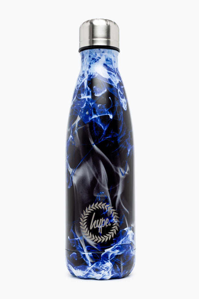 HYPE UNISEX BLUE LIGHTNING SKY OUTLINE CREST BOTTLE