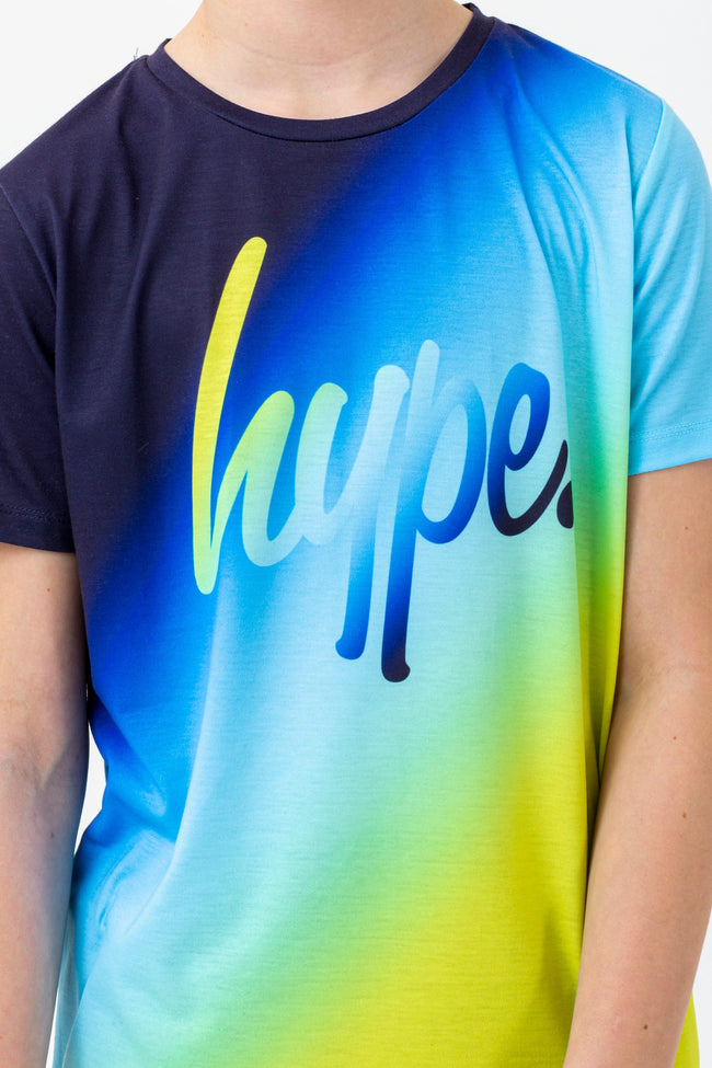 HYPE BOYS BLUE CITRUS SCRIPT T-SHIRT