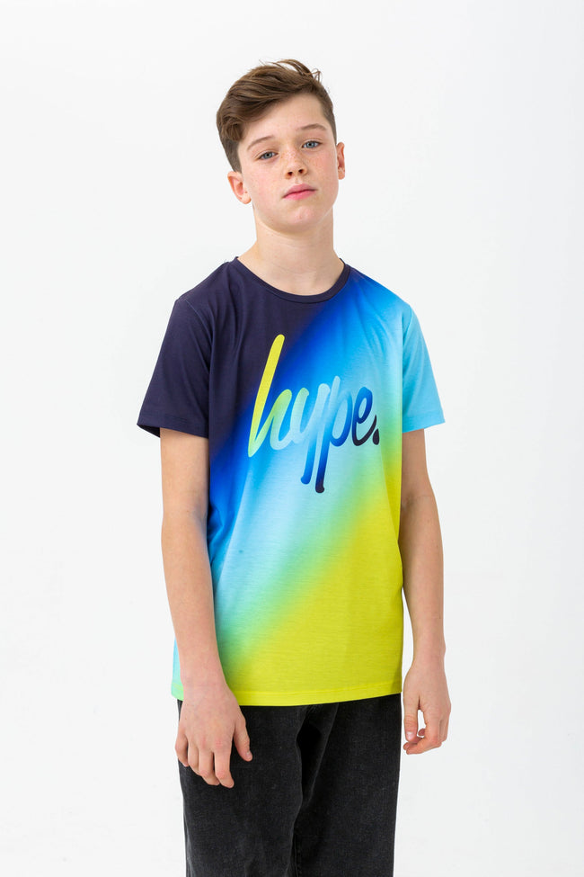 HYPE BOYS BLUE CITRUS SCRIPT T-SHIRT