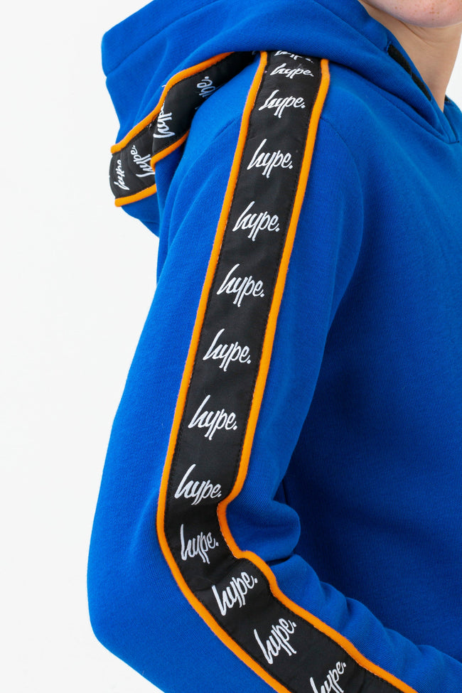 HYPE BOYS BLUE DIVERSION SCRIPT HOODIE