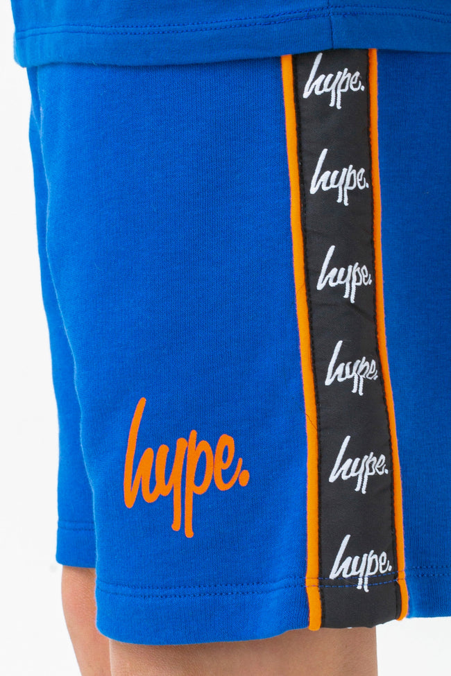 HYPE BOYS BLUE DIVERSION SCRIPT SHORTS