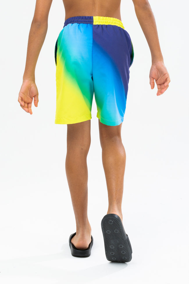 HYPE BOYS BLUE CITRUS CREST SWIM SHORTS