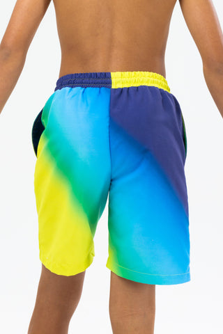 HYPE BOYS BLUE CITRUS CREST SWIM SHORTS