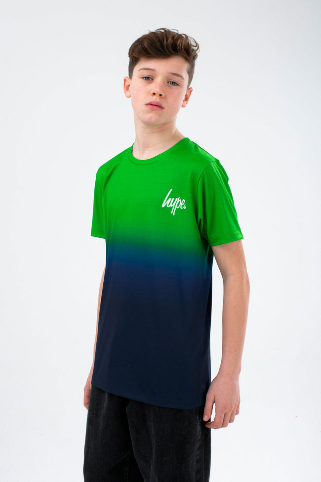 HYPE BOYS MULTI LIME SCRIPT T-SHIRT 3 PACK