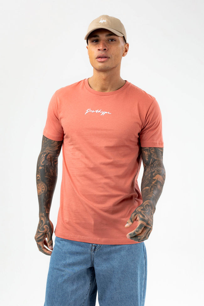 HYPE MENS ROSETTE SCRIBBLE T-SHIRT