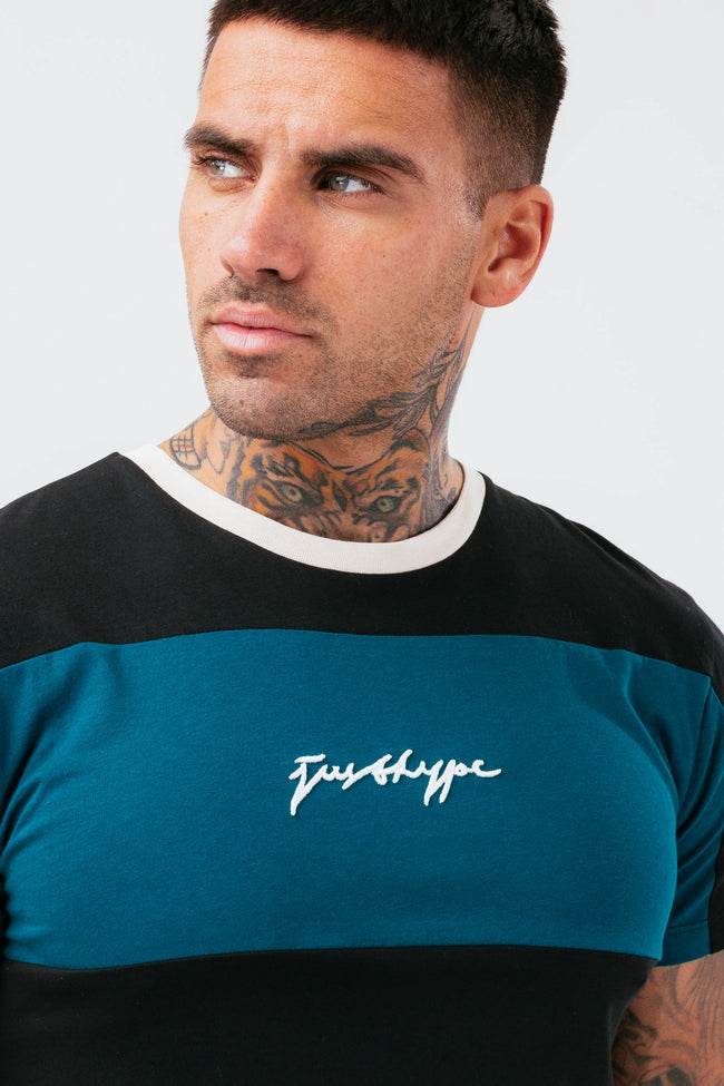 HYPE MENS BLACK BERHYPE MENSEY SCRIBBLE T-SHIRT