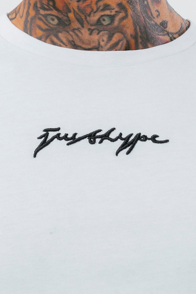 HYPE MENS BLACK FADE SCRIBBLE T-SHIRT