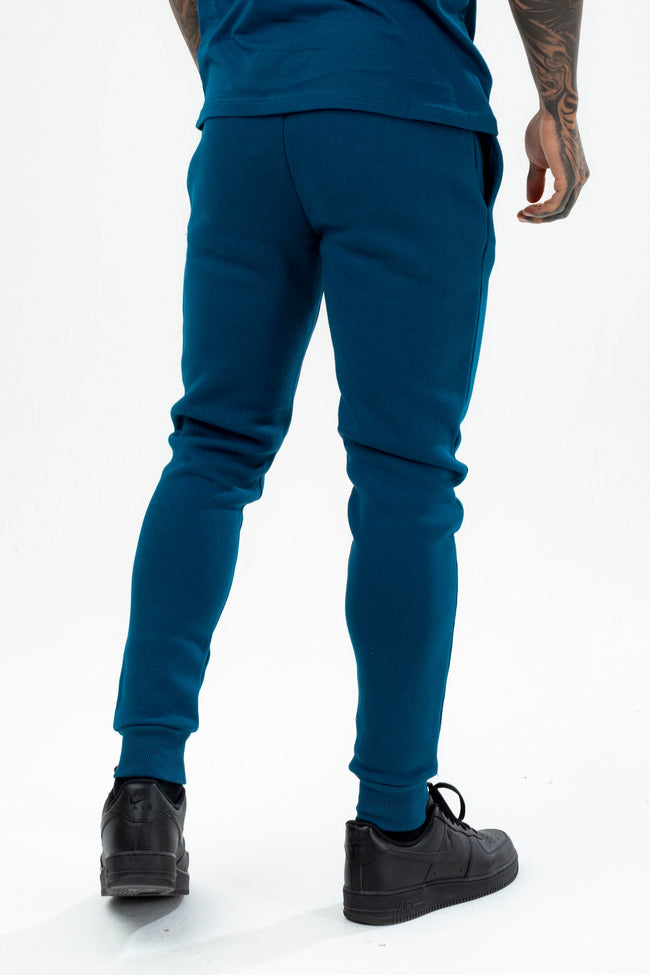 HYPE MENS TEAL SCRIBBLE JOGGERS