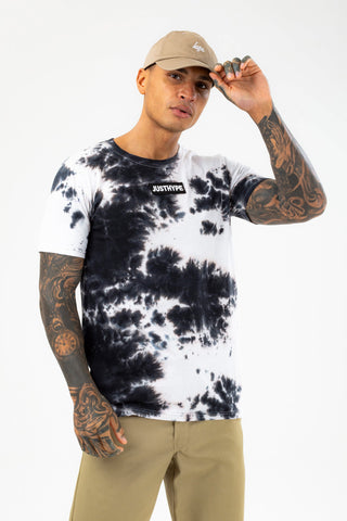 HYPE MENS BLACK DYE BLOCK T-SHIRT 3 PACK