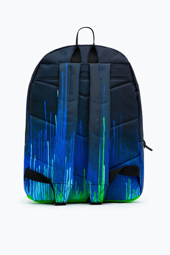 HYPE UNISEX BLACK PACIFIC DRIPS CREST BACKPACK