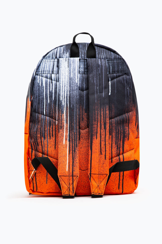 HYPE UNISEX ORANGE DRIPS CREST BACKPACK