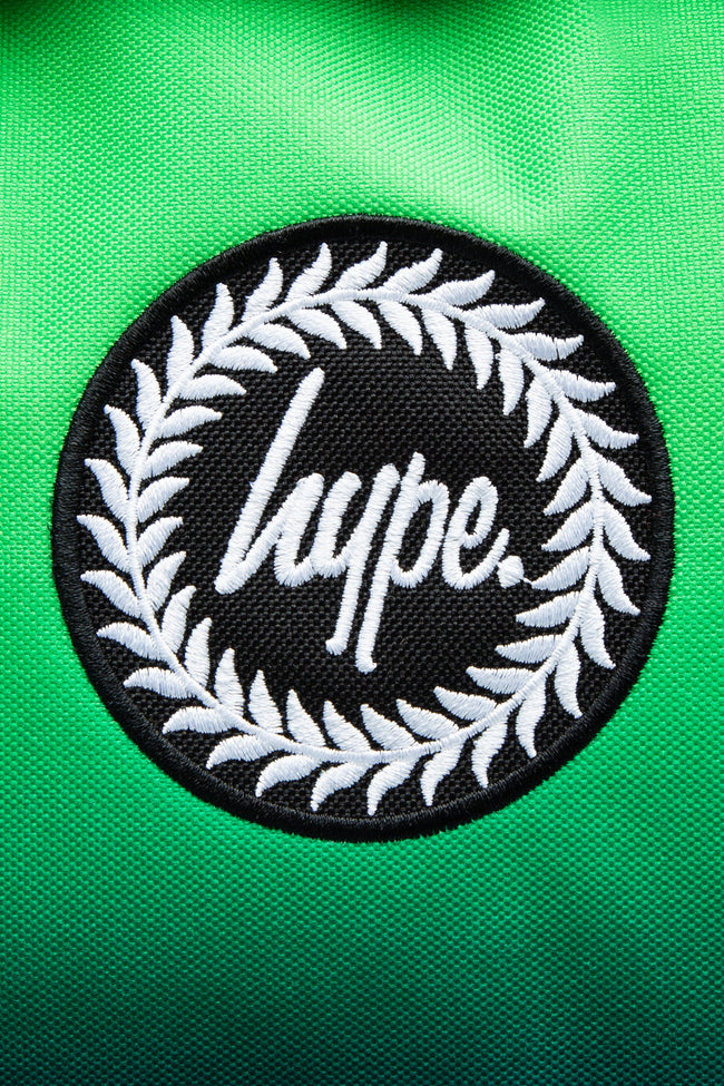 HYPE UNISEX GREEN LIME FADE CREST BACKPACK