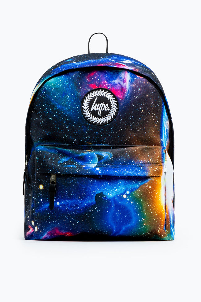 HYPE UNISEX BLACK ODYSSEY CREST BACKPACK