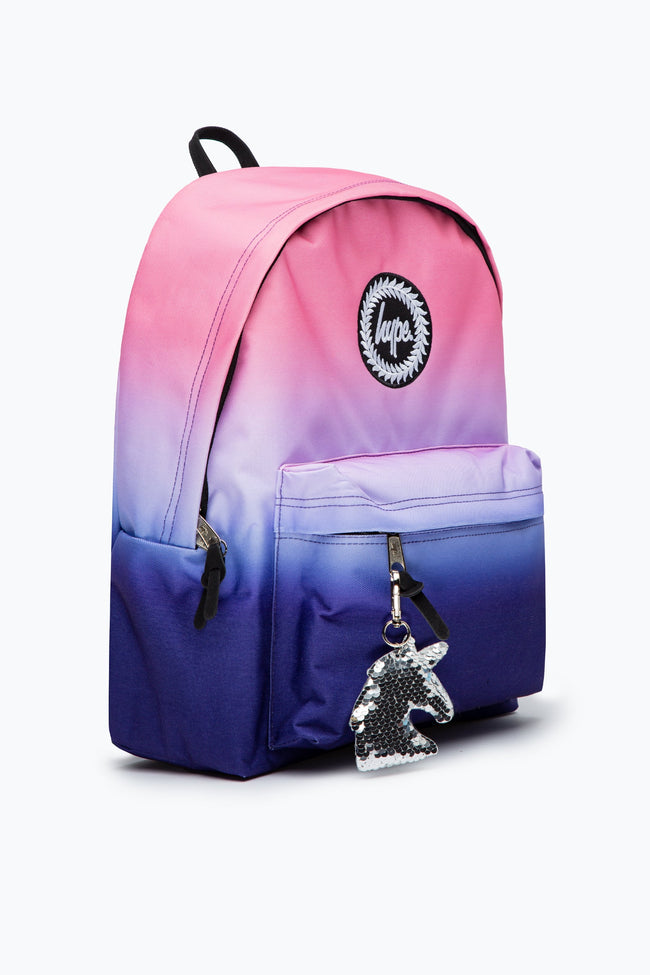 HYPE UNISEX MULTI DARK BERRY FADE CREST BACKPACK