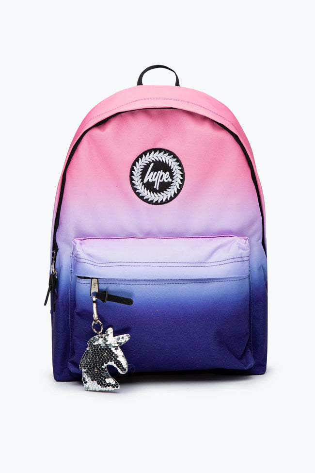 HYPE UNISEX MULTI DARK BERRY FADE CREST BACKPACK