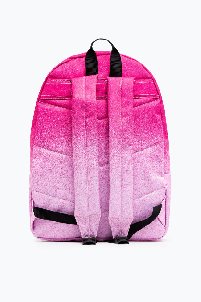 HYPE UNISEX PINK SPECKLE FADE CREST BACKPACK