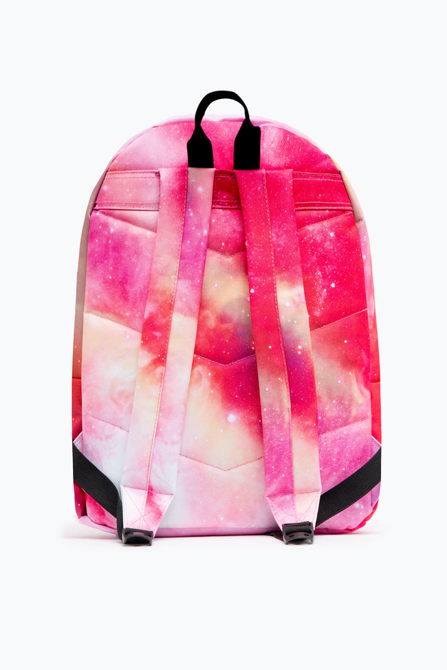 HYPE UNISEX PINK GALACTICS CREST BACKPACK