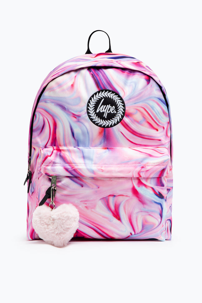 HYPE UNISEX PINK ICE CREAM CREST BACKPACK