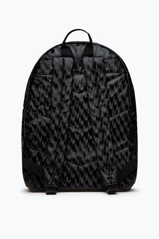 HYPE UNISEX BLACK STEEL CREST BACKPACK