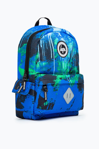 HYPE UNISEX BLUE REEF SPRAY CREST MIDI BACKPACK