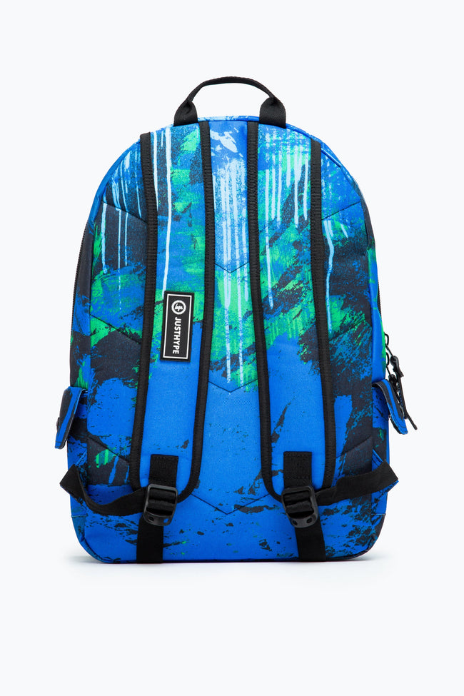 HYPE UNISEX BLUE REEF SPRAY CREST MIDI BACKPACK