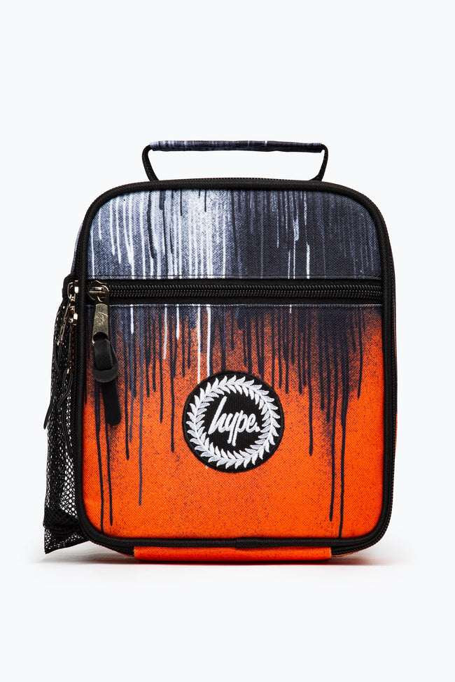 HYPE UNISEX ORANGE DRIPS CREST LUNCHBOX