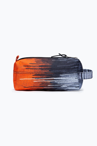 HYPE UNISEX ORANGE DRIPS CREST PENCIL CASE