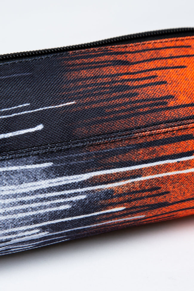 HYPE UNISEX ORANGE DRIPS CREST PENCIL CASE