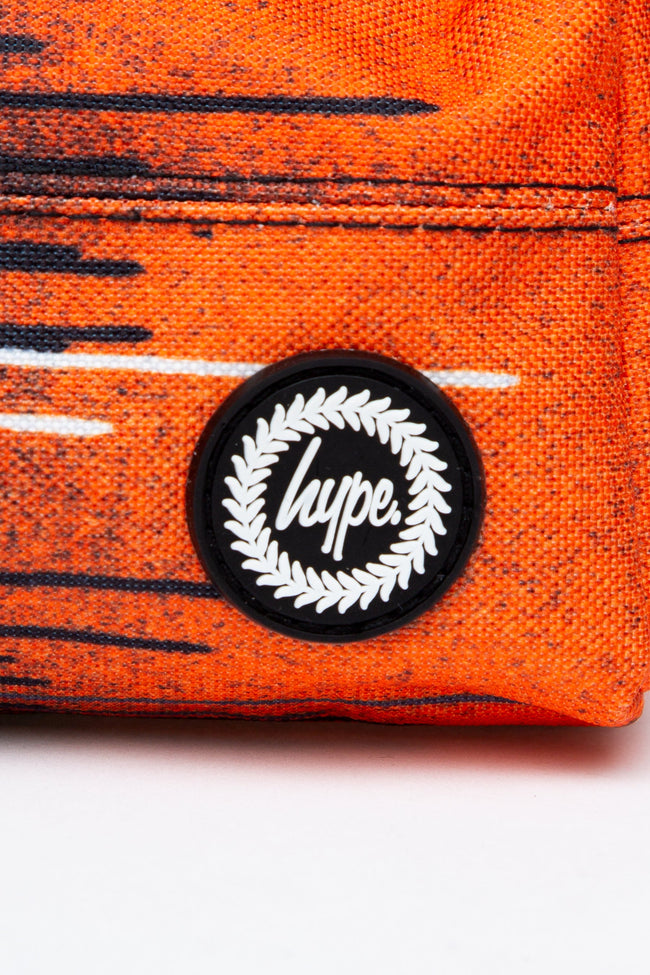 HYPE UNISEX ORANGE DRIPS CREST PENCIL CASE