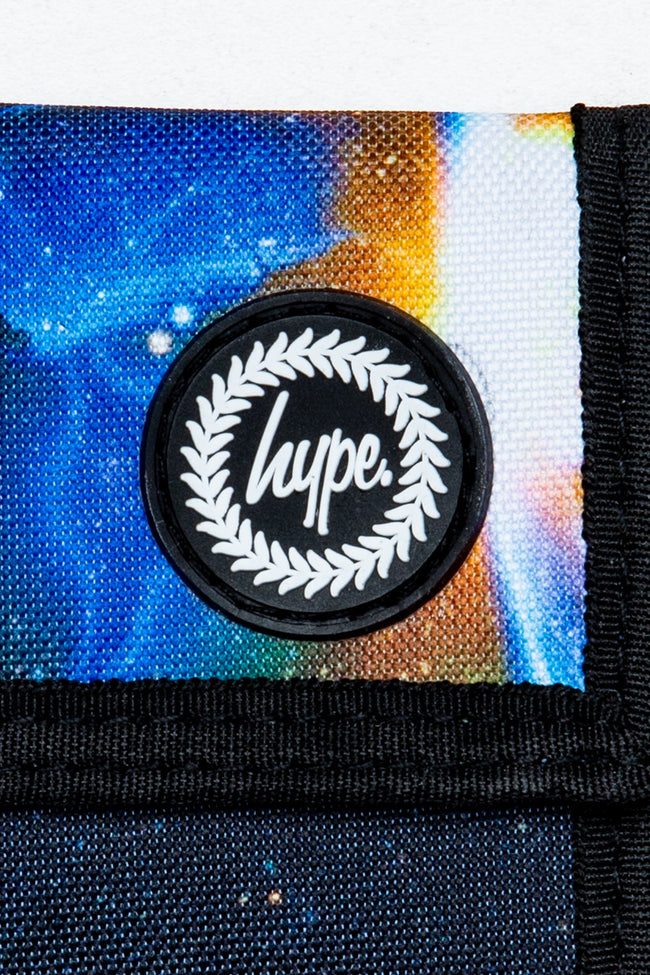 HYPE UNISEX BLACK ODYSSEY CREST WALLET