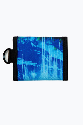 HYPE UNISEX BLUE REEF SPRAY CREST WALLET