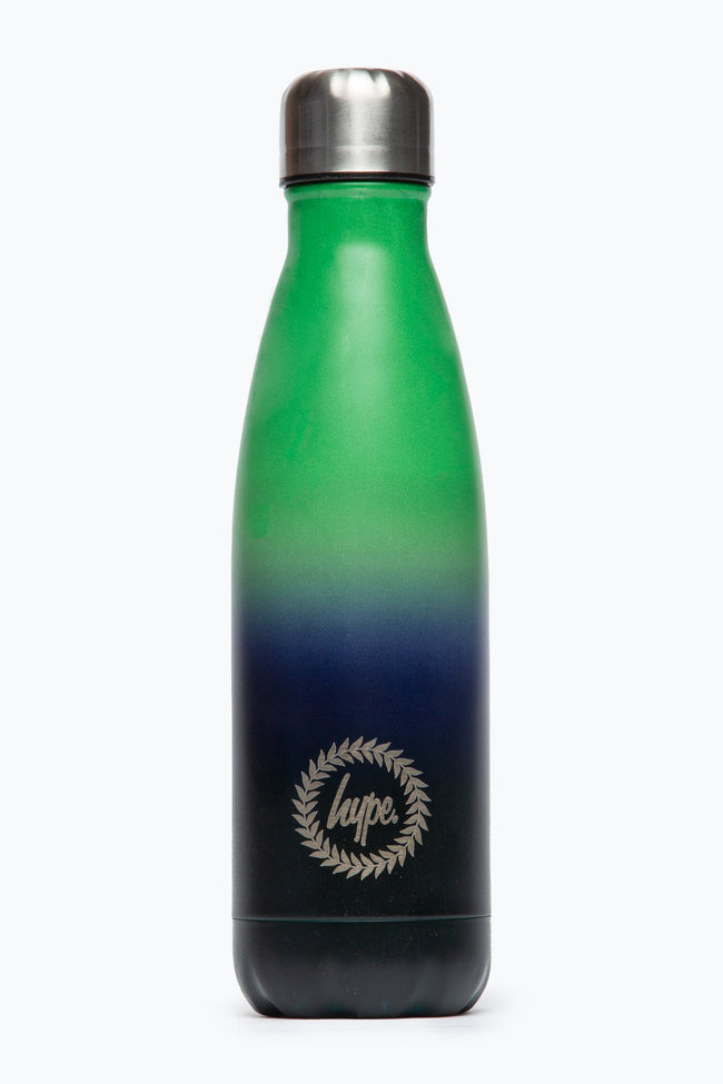 HYPE UNISEX GREEN LIME FADE CREST WATER BOTTLE