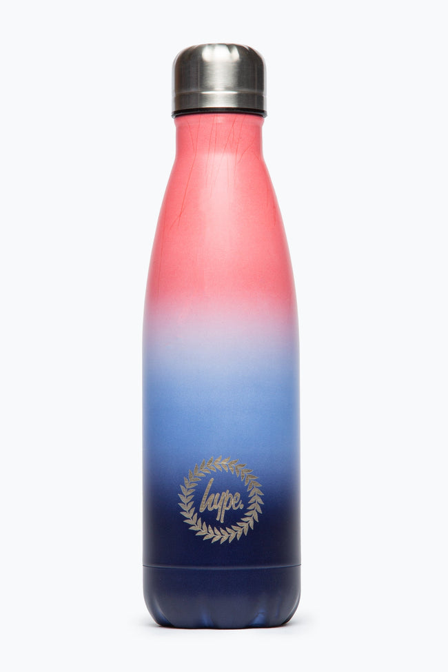 HYPE UNISEX MULTI MYKONOS FADE CREST WATER BOTTLE