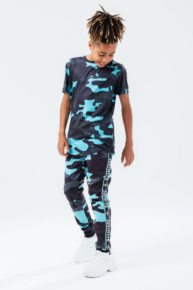 HYPE WAVE CAMO BOYS T-SHIRT