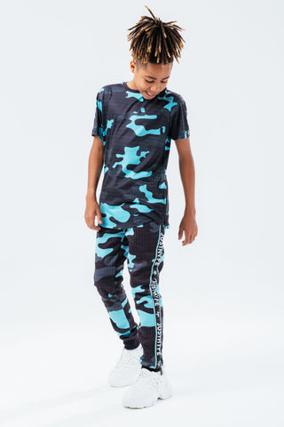 HYPE WAVE CAMO BOYS T-SHIRT