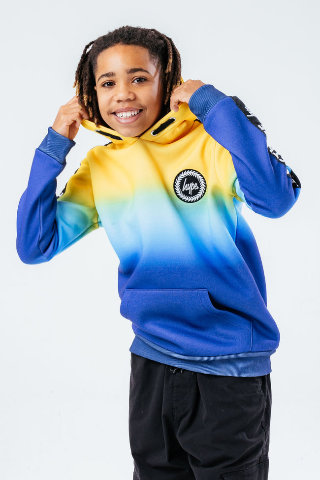 HYPE SUNSHINE FADE KIDS HOODIE