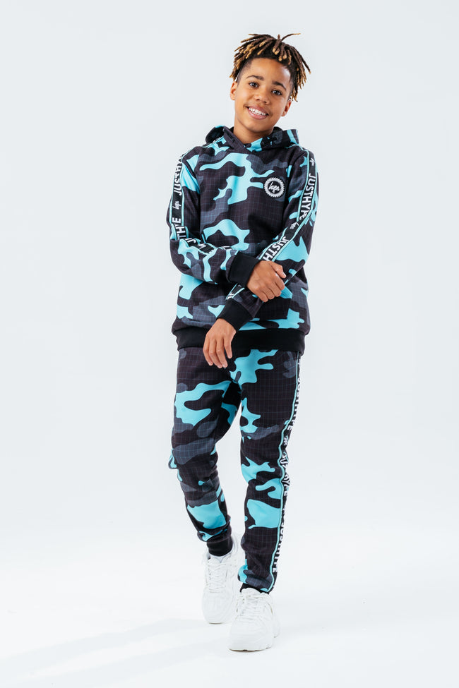 HYPE WAVE CAMO BOYS HOODIE