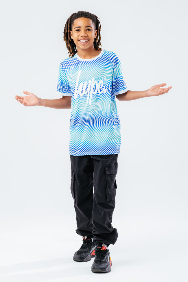 HYPE CHECKER FADE KIDS T-SHIRT