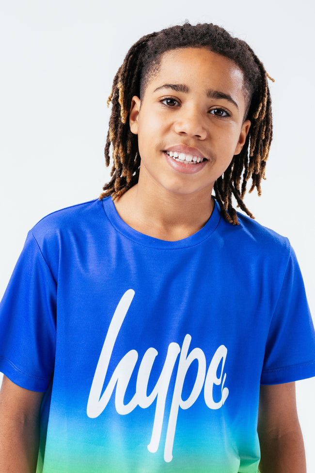 HYPE BLUE FADE BOYS T-SHIRT