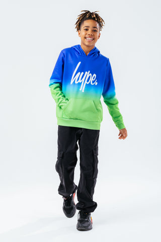 HYPE BLUE FADE BOYS HOODIE