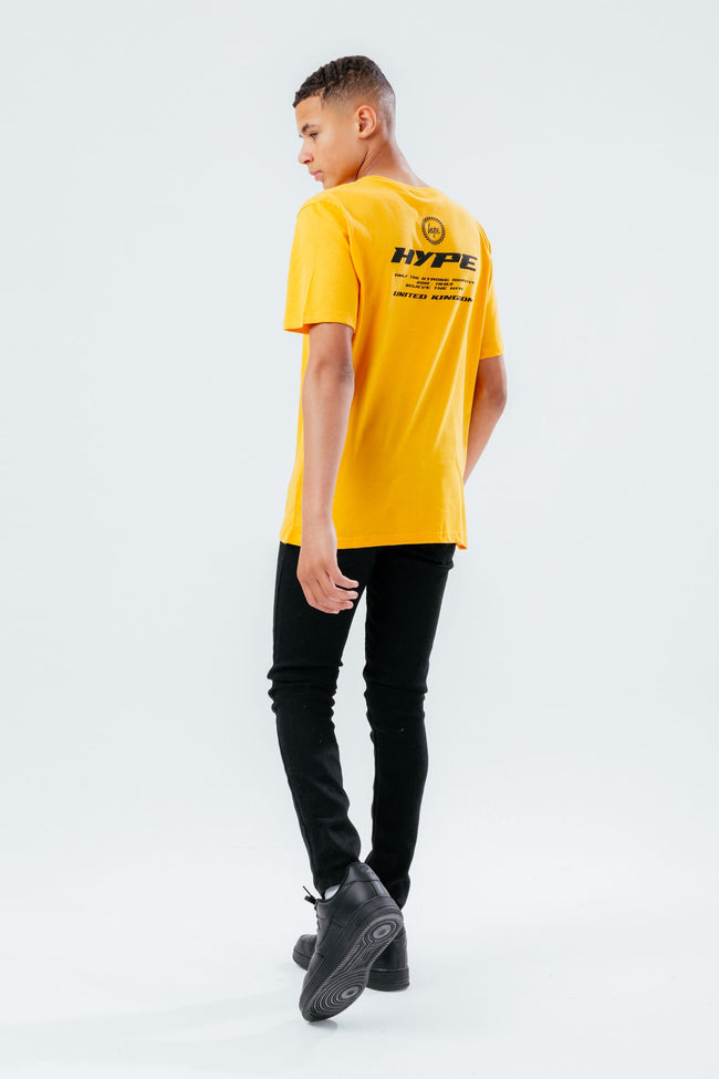 HYPE YELLOW RACER OVERSIZED KIDS T-SHIRT