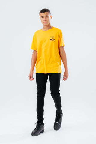 HYPE YELLOW RACER OVERSIZED KIDS T-SHIRT