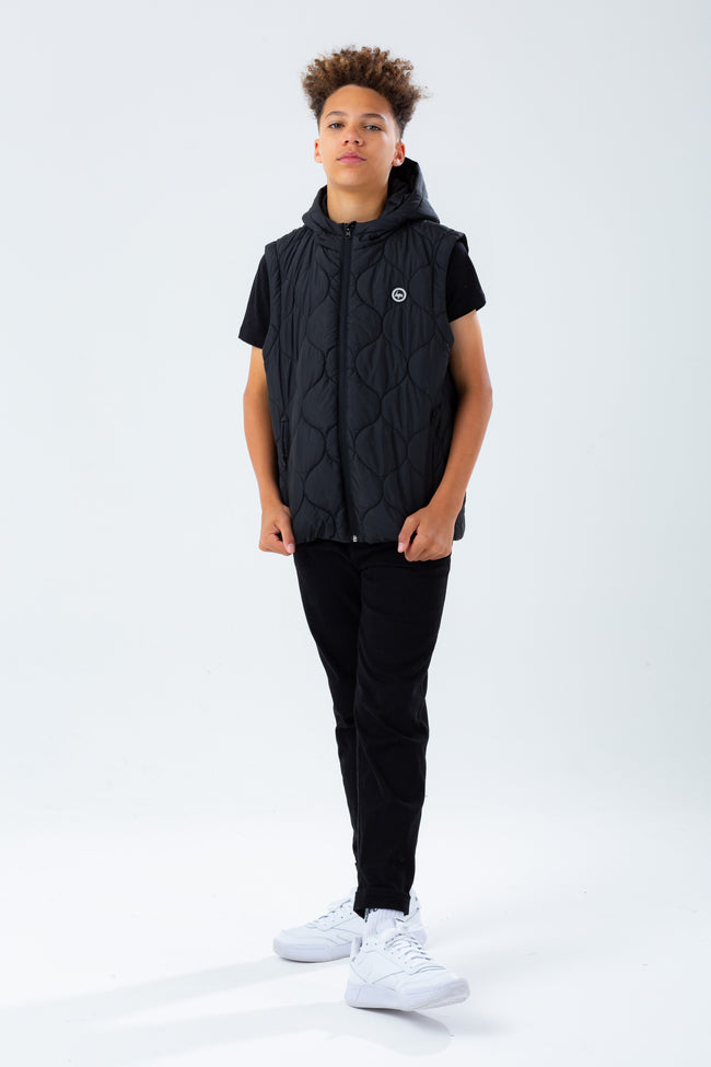 HYPE BLACK BOYS GILET