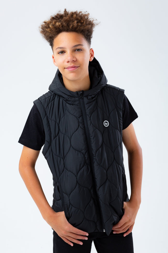 HYPE BLACK BOYS GILET