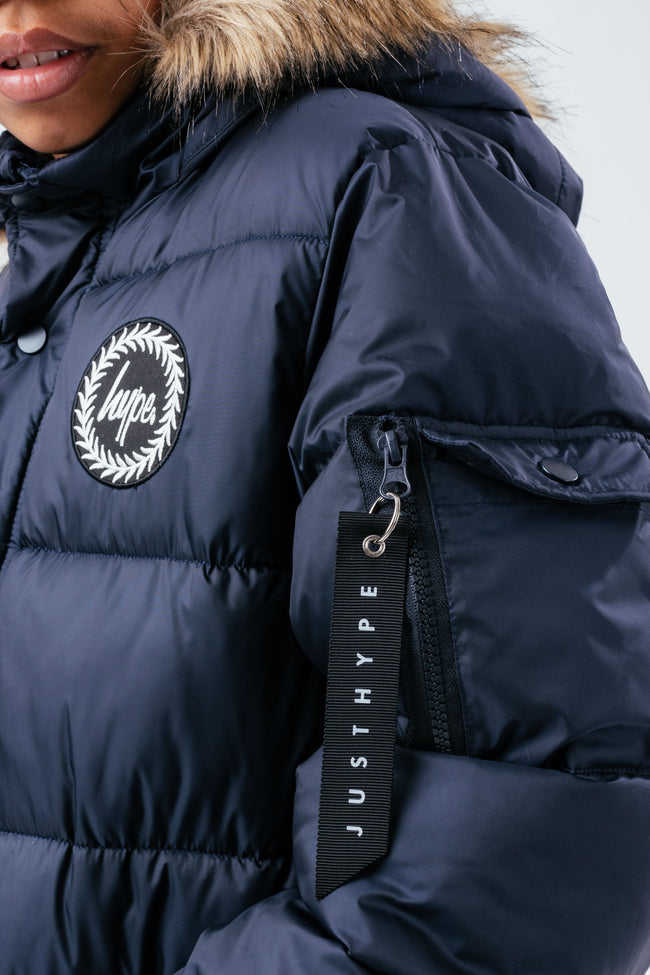 HYPE NAVY KIDS EXPLORER JACKET