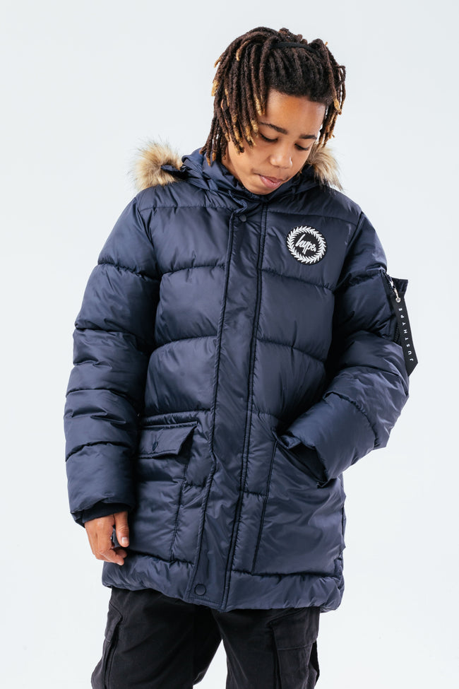 HYPE NAVY KIDS EXPLORER JACKET