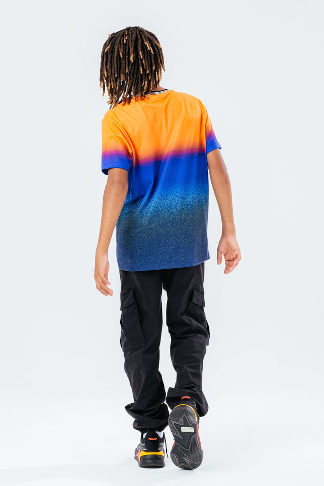 HYPE SUNRISE SPECKLE FADE BOYS T-SHIRT