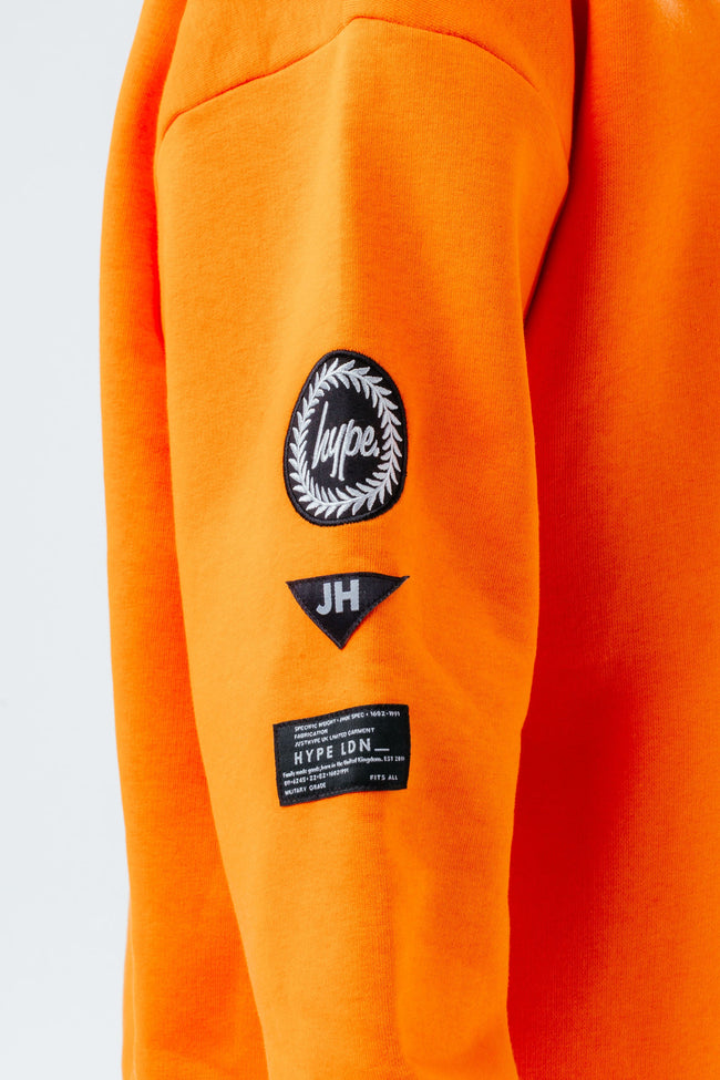 HYPE ORANGE FORCES BOYS HOODIE