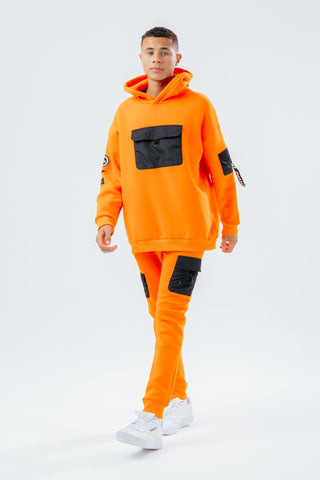 HYPE ORANGE FORCES BOYS HOODIE